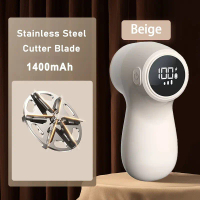 Portable fur Remover Electric Lint Remover 1400mAh LCD Screen Rechargeable Suitable for Clothing Fuz