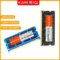 KANMEIQi Memoria Ram ddr3 4GB 8GB 16GB 2666MHz 3200 RAM for Laptop Notebook Memoria RAM DDR4 1.2V Laptop 260pin SO-DIMM Rams