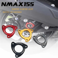 Accessories Rear Axle Fork Cap Nut Cover Wheel Axle Slider Screw Decoration For YAMAHA NMAX AEROX NVX 125 155 160 NMAX155