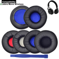 Replacement Earpads Ear Pads Cushion Cups Cover Muffs Repair Parts for Jabra Move Wireless On-Ear Bluetooth Headphones Headsets