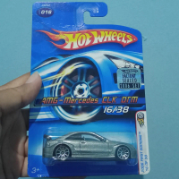 Hotwheels factory sealed AMG Mercedes CLK DTM body silver very rare
