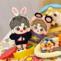 In Stock 10cm Sean Xiao Zhan Wang Yibo BJYX Stuffed Plush Change Clothes Mini Doll