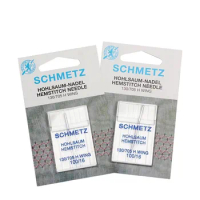 Schmetz Hemstitch/Wing Needle Size 120/19 100/46 Sewing Machine for singer juki brother bernina pfaff janome