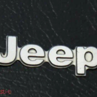 15mm Metal Jeep Logo Fit Traction Hobby Founder II KM4 1:8 Crawler Wrangler 4x4 AXIAL YETI AX90060 KM2 KM3 F150 jRAXXAS TRX4