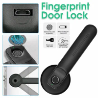 Fingerprint door lock Password Smart Home Door Lock Safely Home Biometric Fingerprint Electric Bluetooth APP Control Door Lock
