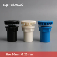 1pc UP-CLOUD PVC ID 20mm 25mm Connector Fish Tank Drain Pipe Accessories Aquarium Water Pipe Fittings 1/2 inch 3/4" Drainage