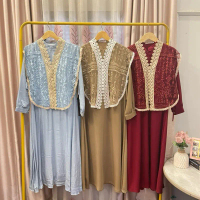Niyala Dress Gamis Brokat Chibi