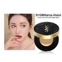 YZS Air Cushion BB Cream Moisturizing Natural BB Cream Foundation Tahan Lama Glowing Waterproof B10 