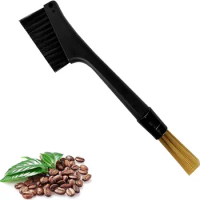 Coffee Machine Cleaning Brush Two Head Detachable Dusting Bar Espresso Machine Grinder Cleaning Brush Accessories for Bean Grain