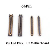 5Pcs Lcd Display Screen FPC Connector Plug On Board For Samsung Galaxy Note 8 G9600 G965 Note8 N9500 S9 Plus S9plus G960 64 Pin