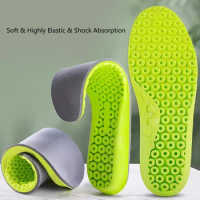 Sport Shoe Insoles Comfort Thick Cushioning Orthotic Sneaker Inserts For Men Breathable Running Innersoles Replacement