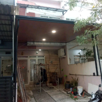 Kanopi / Canopy / Awning atap Spandex + plafon pvc + talang air