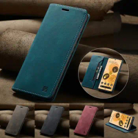 New Magnetic Case For Google Pixel 6 Case Flip Wallet Cover For Pixel 6 Pro Case Matte Leather Luxury Phone Cases Card Holder