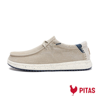 【PITAS】男鞋 WAVE NIAS 時尚懶人鞋 (PI2441-082 蒼穹煙沙)