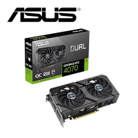 華碩 DUAL-RTX4070-O12GD6 EVO 顯示卡+海盜船 iCUE H100i ELITE CAPELLIX 240水冷