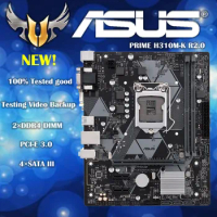 New Asus PRIME H310M-K R2.0 Motherboard Intel H310 LGA 1151 Core i7/i5/i3 32GB DDR4 1151 Original Desktop Asus H310 Mainboard