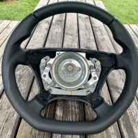 Leather Steering Wheel For Mercedes Benz W124 W202 W210 W140 R170 R129