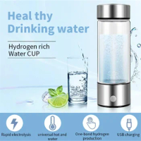 420ml Portable Hydrogen Water Generator Enriched Oxygen Water Cup High Concentration Hydrogen Water Generator