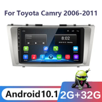 Android 10.1 Car Multimedia Player 2 din car radio for toyota camry 2006 2007 2008 2009-2011with navigation car stereo 9" Wifi