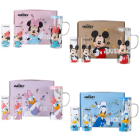 disney glass pitcher set jug kettle set teko minum imut dengan gelas