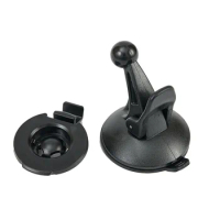 Black 17mm GPS Stand Windshield Windscreen Car Suction Cup Mount Stand Holder For Garmin 65 66 67 68