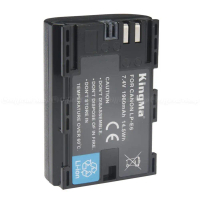 KingMa Baterai LP-E6 Canoun Battery EOS 80D 70D 60D 6D 6D2 7D 7D2 5D 5D2 5D3 etc Camera Accessories