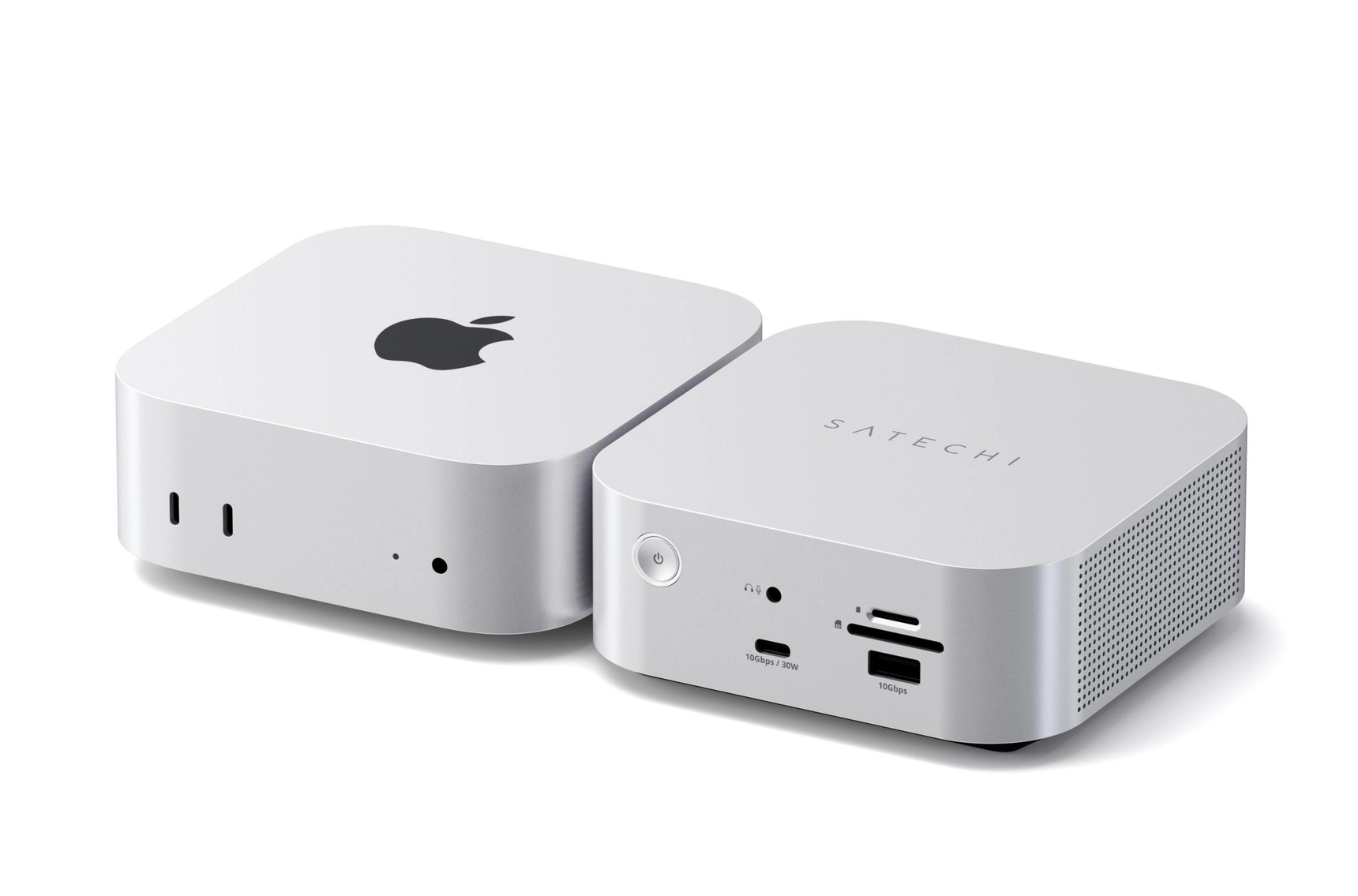 Satechiの400ドルThunderbolt 5 CubeDock、Mac Mini風デザインとSSD