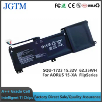 JGTM Laptop Battery SQU-1723 SQU-1724 SQU-1904 SQU-1905 for AORUS 15-XA 15-WA 15-W9 15-SA 15 X9 Batteries 15.32V 62.35Wh