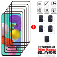 Full Cover Full Glue Tempered Glass For Samsung Galaxy A51 Screen Protector Glass For Samsung Galaxy A51 5G Camera Film