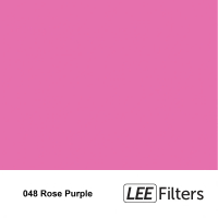 【LEE Filter】048 Rose Purple 燈紙 色溫紙 一捲(公司貨)
