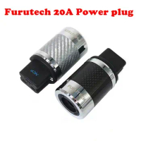 Furutech FI-52 20A plated carbon fiber fever audio power cord plug HiFi power terminal British suffix plug