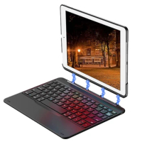 For Ipad AIR2 9.7 Inch Wireless Bluetooth Keyboard / Magnetic Keyboard+Cover