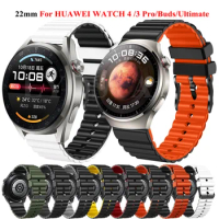 For Huawei Watch 4 Pro Watchband 22mm Silicone Strap Bracelet For Huawei Watch GT 2 3 SE GT2 GT3 Pro 46mm Smartwatch Wristband