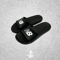 【毒】New Balance NB 男女 涼拖鞋 黑 SUF100BK-D【領券折222｜Cube卡+APP下單最高10%回饋】