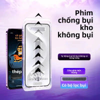 Kho hàng không bụi phù hợp với miếng dán cường lực Apple 17 Pro Max, miếng dán điện thoại 16 Pro, mi