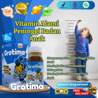 Vitamin Peninggi Badan Anak / Suplemen Tumbuh Tinggi Badan Anak / Grotima Untuk Tumbuh Tinggi Anak