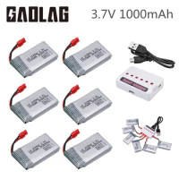 3.7V 1000mAh 102542 Lipo Battery for Syma X5HC X5HW X5UW X5UC RC Quadcopter Battery with Charger Drone Spare Part