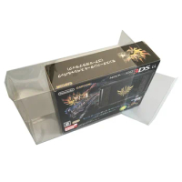 Collection Display Box For 3DSLL Monster Hunter/Nintendo 3DS LL Game Storage Transparent Boxes TEP Shell Clear Collect Case