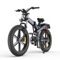 ENGWE X26 Electric Motorcycle 48V28Ah 1000W 26inch fat tires Go off-road electric Bike hydraulic oil mountain bicycle