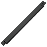 機櫃免螺絲卡扣1U盲板金屬黑色免工具白色散熱擋板2U4U19英寸蓋板