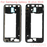 For Samsung Galaxy J6 plus J610 Middle Plate Frame -Dark Blue/Baby Blue/Red
