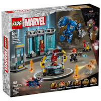樂高LEGO 超級英雄系列 - 76315 鋼鐵人的實驗室：鋼鐵裝展示區