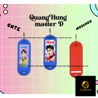 Thẻ Tên Hành Lý mini - Tag mini hình ATSH - Idol Thần Tượng Quang Hùng MasterD - quang hung - Master