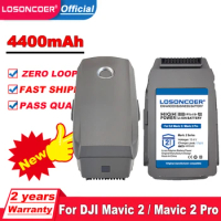 LOSONCOER 4400mAh Battery For DJI Mavic 2 Intelligent Flight Battery For mavic 2 pro zoom mavic accessories Battery Charging Hub