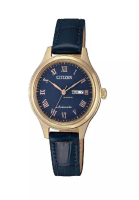Citizen CITIZEN PD7133-11LB AUTOMATIC ROSE GOLD STAINLESS STEEL BLUE LEATHER STRAP WOMEN'S WATCH