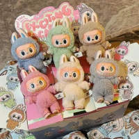Labubu The Monsters Exciting Macarons Series Doll Toys Mystery Gift Cute Action Anime Figure Doll Kids Birthday Gift