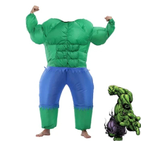 Adult Fatty Hulk Inflatable Costume Anime Suits Mascot Halloween Party Cosplay Costumes for Man Woman Boys Girls