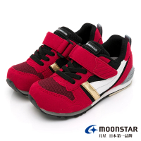 【MOONSTAR 月星】童鞋HI系列運動鞋(MSC2121S62黑紅-15-20cm)