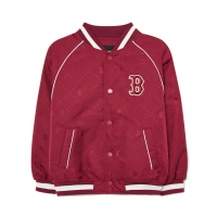 【MLB】童裝 棒球外套 MONOGRAM系列 波士頓紅襪隊(7AJPMD134-43WIS)