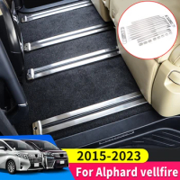 Track Trim Seat Slide Highlight Strip for 2015-2023 Toyota Alphard Vellfire 30 Interior Modification Accessories